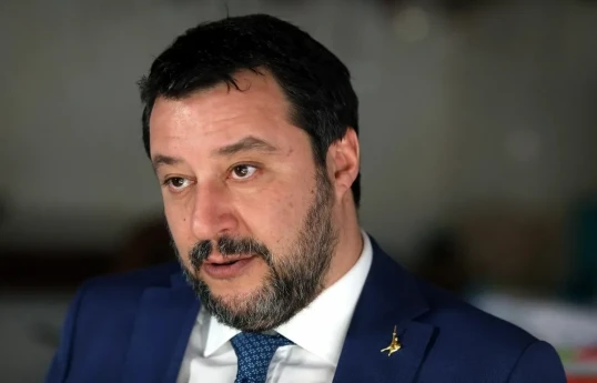 İtaliyanın Baş nazirinin müavini Matteoo Salvini