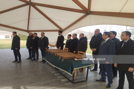 Növbəti köç karvanı Xocalının Təzəbinə və Seyidbəyli kəndlərinə çatıb, açarlar təqdim olunub - FOTO  - YENİLƏNİB-1  - VİDEO 