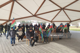 Növbəti köç karvanı Xocalının Təzəbinə və Seyidbəyli kəndlərinə çatıb, açarlar təqdim olunub - FOTO  - YENİLƏNİB-1  - VİDEO 