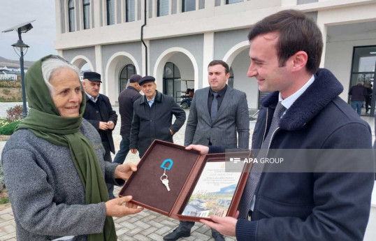 Ağdamın Xıdırlı kəndinə növbəti köç olub - FOTO 