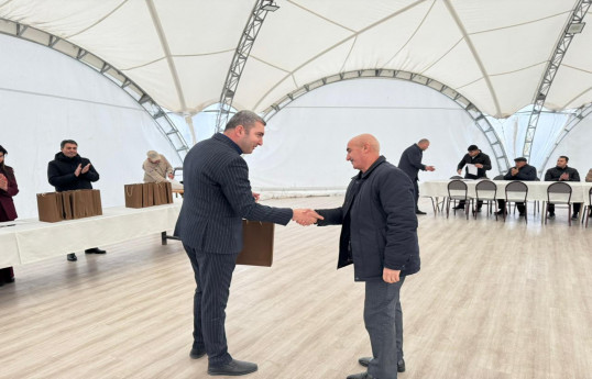 Növbəti köç karvanı Laçın şəhərinə çatıb