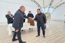 Növbəti köç karvanı Laçın şəhərinə çatıb