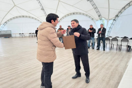 Növbəti köç karvanı Laçın şəhərinə çatıb