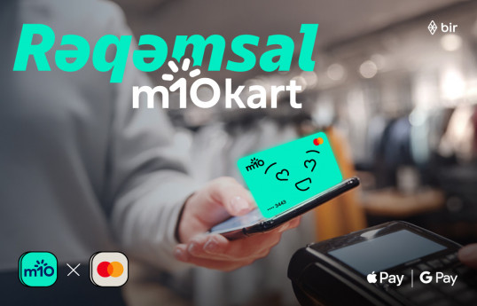 m10 və Mastercard yeni rəqəmsal kartı təqdim edir