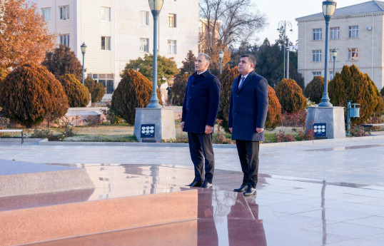 Rəşad Nəbiyev Naxçıvana səfər edib