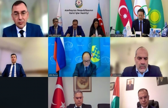 Azərbaycanın sədrliyi dövründə AQEM-in illik hesabatı üzv dövlətlərə təqdim edilib