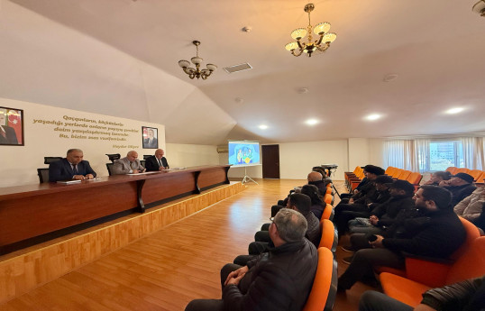 Ağdam, Xocalı və Ağdərəyə köçürülən ailələr mina təhlükəsi ilə bağlı maarifləndirilib
