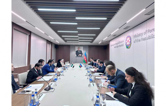 Azərbaycan və BƏƏ XİN arasında konsulluq məsləhətləşmələri keçirilib - FOTO 