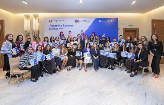 AccessBank və AYİB-dən qadın sahibkarlığına dəstək: Access2Success layihəsi dördüncü dəfə uğurla başa çatıb