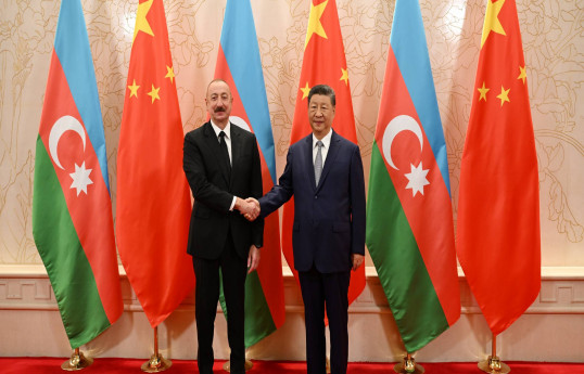 Prezident İlham Əliyev, Çin Xalq Respublikasının Sədri Si Cinpin