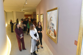 Heydər Əliyev Mərkəzində "And və Qafqaz dağları arasında təxəyyül dünyası” sərgisinin açılışı olub