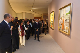 Heydər Əliyev Mərkəzində "And və Qafqaz dağları arasında təxəyyül dünyası” sərgisinin açılışı olub