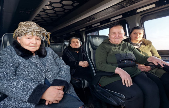 Xankəndi şəhərinin Kərkicahan qəsəbəsinə yola salınan köç ünvana çatıb - FOTO  - YENİLƏNİB 