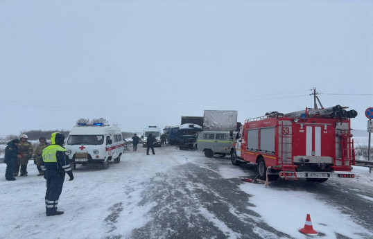 Rusiyada yol qəzasında 6 nəfər ölüb