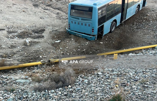 Ordubadda avtobus qaz xəttinə çırpılıb, qaz təchizatı dayandırılıb