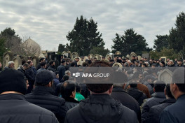 Meyxanaçı Kərim dəfn edilib - FOTO 