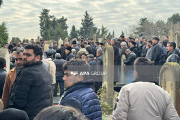 Meyxanaçı Kərim dəfn edilib - FOTO 