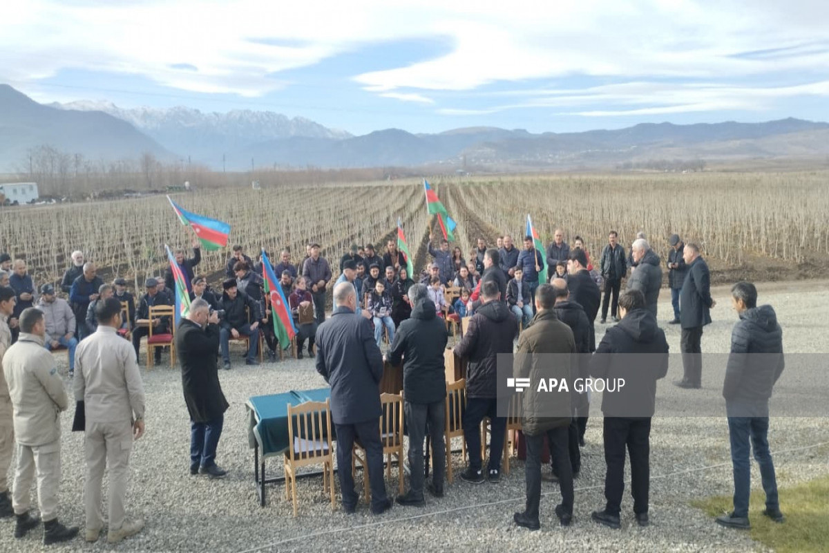 Növbəti köç karvanları Ağdərə və Xocalının kəndlərinə çatıb, açarlar təqdim olunub- FOTO  - YENİLƏNİB-1 