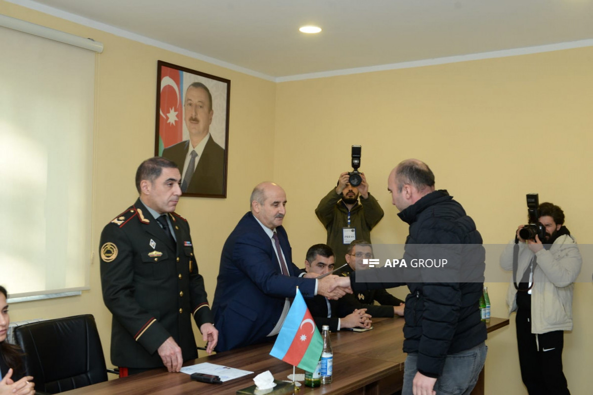 Məntəqə tipli cəzaçəkmə müəssisəsindən 20 nəfər azadlığa çıxıb - FOTO 