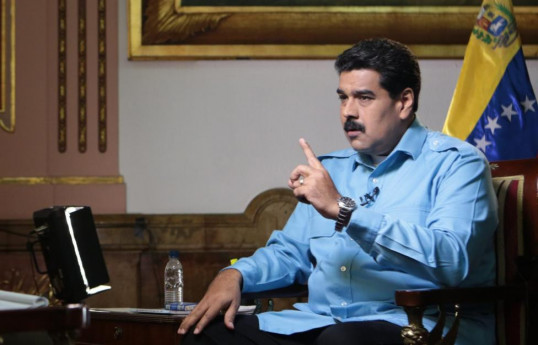 Maduro Venesuela neftini daşıyan tankerlərə hücumları pisləyib