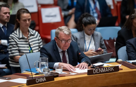 Danimarka Xarici İşlər naziri Lars Løkke Rasmussen