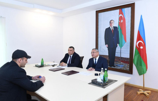İmişlidə keçmiş məcburi köçkünlərin müraciətləri dinlənilib