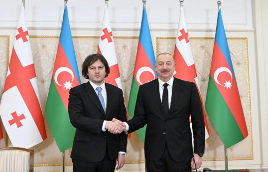 Gürcüstanın Baş naziri İrakli Kobaxidze Prezident İlham Əliyevə təbrik məktubu ünvanlayıb