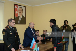Məntəqə tipli cəzaçəkmə müəssisəsindən 20 nəfər azadlığa çıxıb - FOTO 