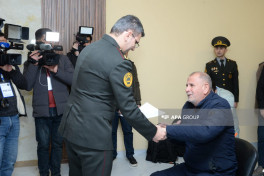 Məntəqə tipli cəzaçəkmə müəssisəsindən 20 nəfər azadlığa çıxıb - FOTO 