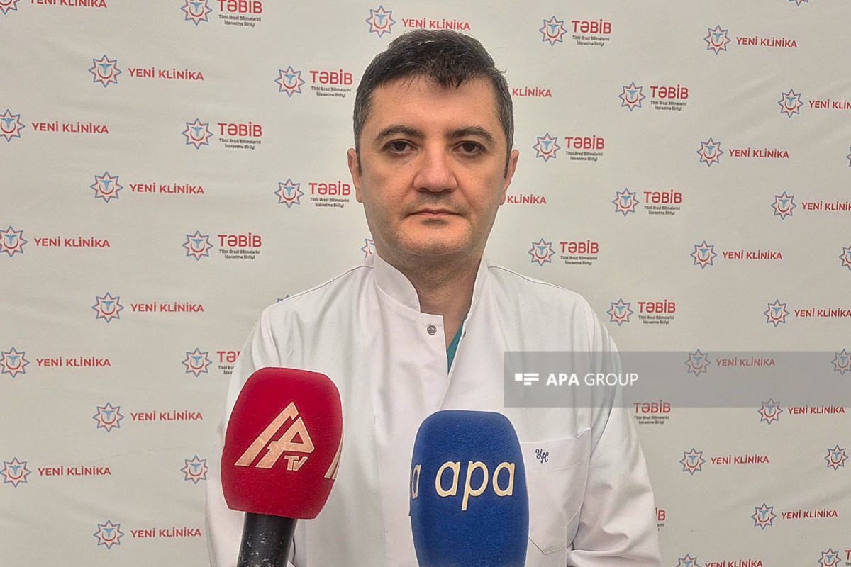 Yeni Klinikanın Reanimasiya şöbəsinin müdiri, TƏBİB-in İcraçı direktorunun müşaviri Emil Qasımov
