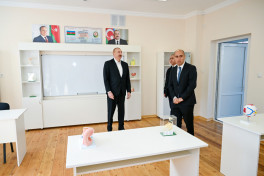 Kərkicahan qəsəbə 1 nömrəli tam orta məktəbin binası əsaslı təmirdən sonra istifadəyə verilib