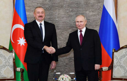 Prezident İlham Əliyev və Rusiya Federasiyasının Prezidenti Vladimir Putin