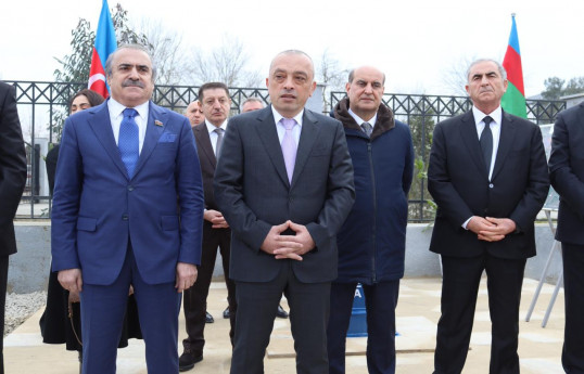 Hacıqabulun Muğan qəsəbəsində içməli su layihəsi icra olunub