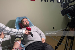 “APA Media Group”da qanvermə aksiyası keçirilib - FOTO 