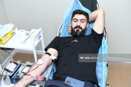 “APA Media Group”da qanvermə aksiyası keçirilib - FOTO 