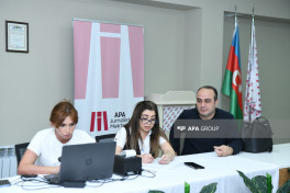 “APA Media Group”da qanvermə aksiyası keçirilib - FOTO 