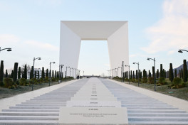 Prezident İlham Əliyev Xankəndi şəhərində Zəfər parkının açılışında iştirak edib - YENİLƏNİB 