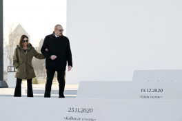 Prezident İlham Əliyev Xankəndi şəhərində Zəfər parkının açılışında iştirak edib - YENİLƏNİB 