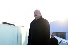 Prezident İlham Əliyev Xankəndi şəhərində Zəfər parkının açılışında iştirak edib - YENİLƏNİB 