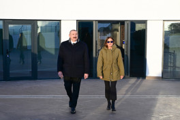 Prezident İlham Əliyev Xankəndi şəhərində Zəfər parkının açılışında iştirak edib - YENİLƏNİB 