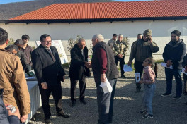 Növbəti köç karvanları Xocavəndin Sos, Cəbrayılın Horovlu kəndlərinə çatıb, açarlar təqdim olunub- FOTO  - YENİLƏNİB-1  - VİDEO 