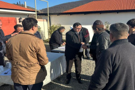 Növbəti köç karvanları Xocavəndin Sos, Cəbrayılın Horovlu kəndlərinə çatıb, açarlar təqdim olunub- FOTO  - YENİLƏNİB-1  - VİDEO 