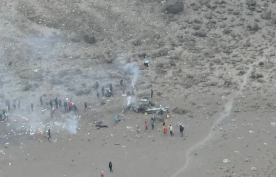 Tanzaniyada Kilimancaro dağlarında helikopter qəzaya uğrayıb, 5 nəfər ölüb