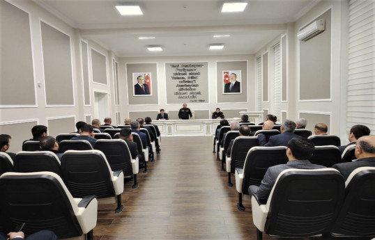 Mülki müdafiə sahəsində görülmüş işlər müzakirə olunub