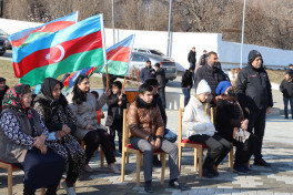 Köç karvanları Xocalının Şuşakənd və Xanyurdu kəndlərinə çatıb, açarlar təqdim olunub - FOTO 