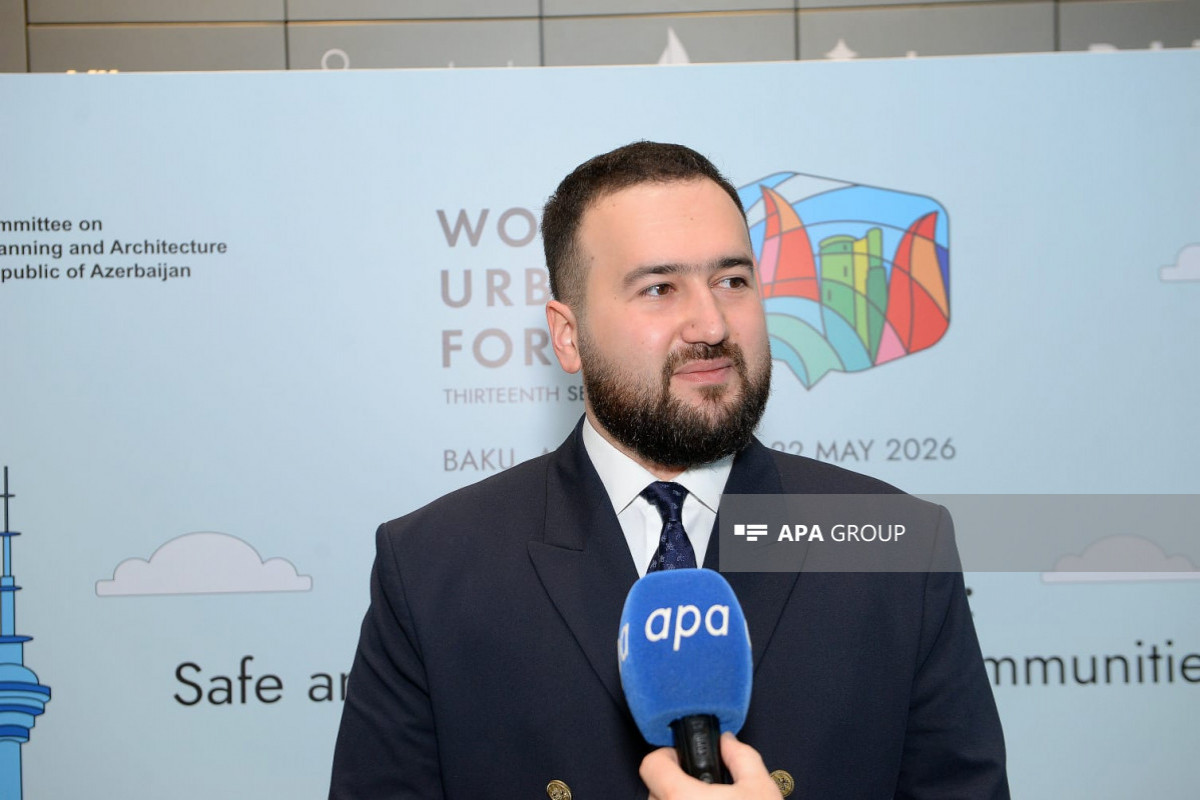 WUF13 Azərbaycan Əməliyyat Şirkətinin Media Əlaqələri üzrə Meneceri Eldar Rəsulov