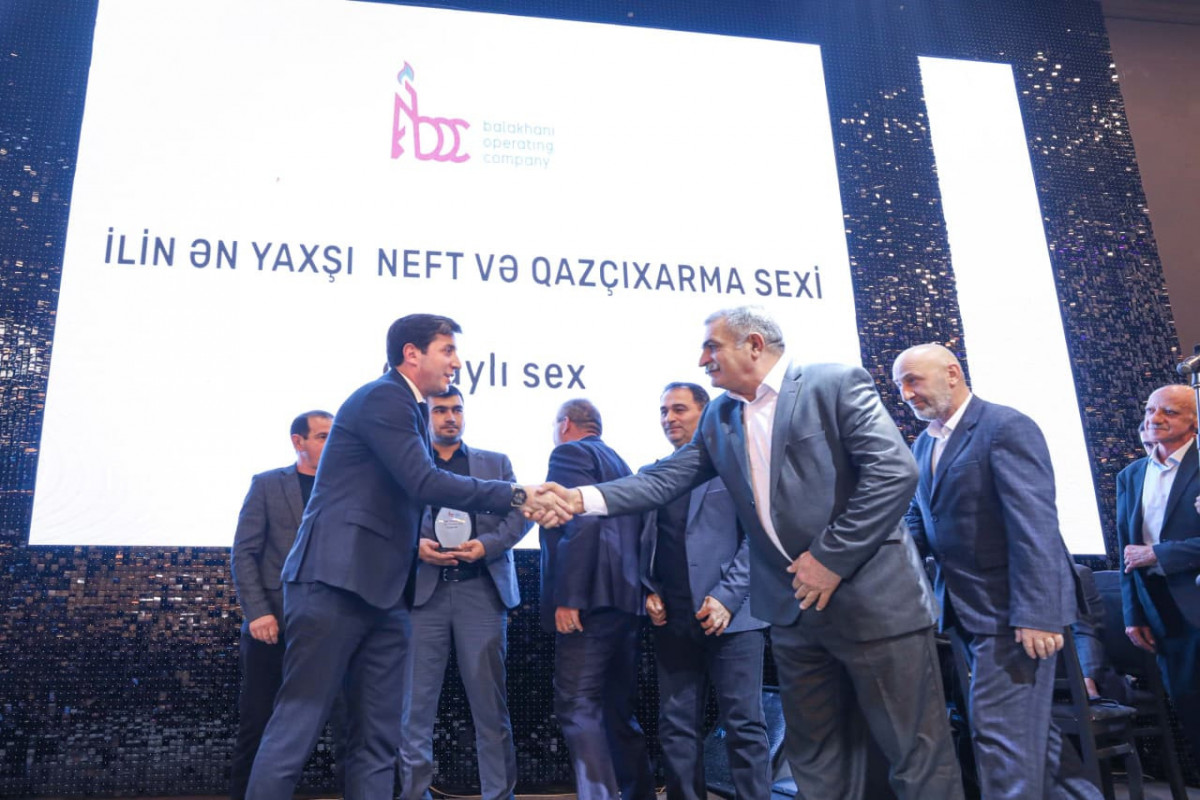 Balaxanı neftçiləri “ilin ən yaxşı”larını mükafatlandırıb - FOTO 