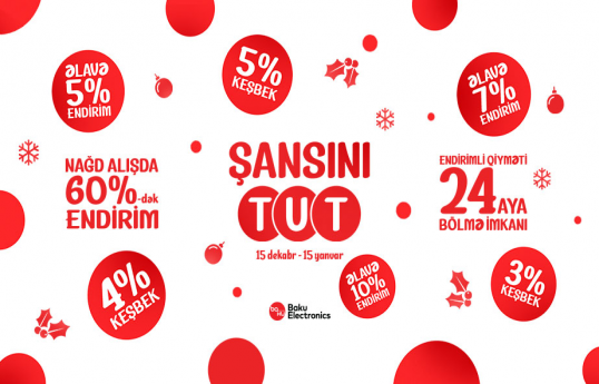 Baku Electronics-də “Şansını Tut”  başladı!