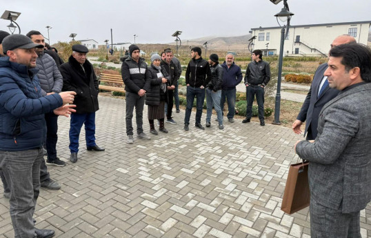Növbəti köç karvanı Ağdamın Xıdırlı kəndinə çatıb