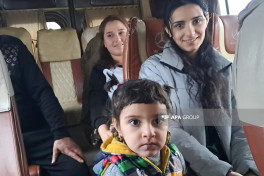 Ağdam, Xocalı və Xocavənd rayonlarına növbəti köç karvanları yola salınıb - FOTO 